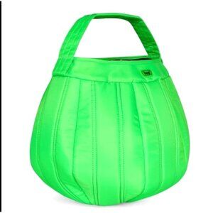 Lug Quilted Pumpkin Bag Neon  Pink Versatile Handbag Durable Nylon Fashionable &